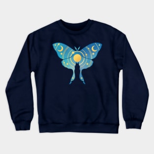 Lunar Moth Crewneck Sweatshirt